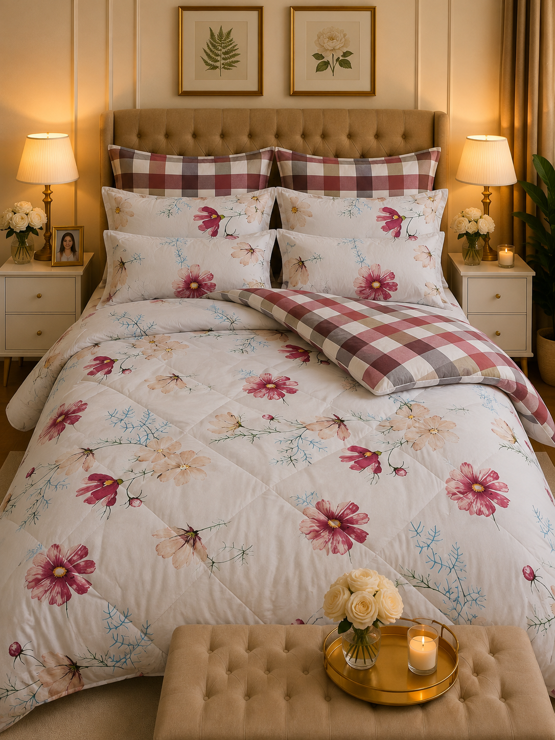 6pcs Premium Pure Cotton Quilt Collection