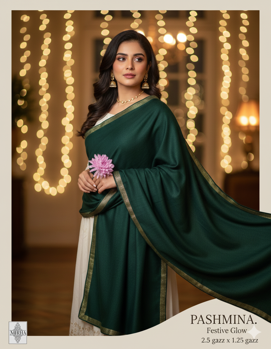 Ladies pashmina Wool Shawl