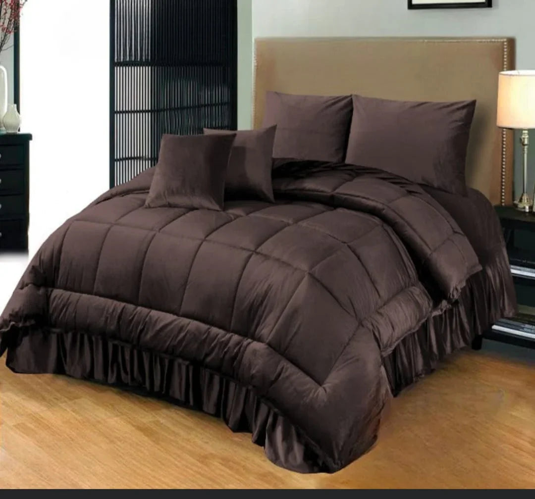 6pcs Embossed Valvet Bridal Set - Scented Whiispers