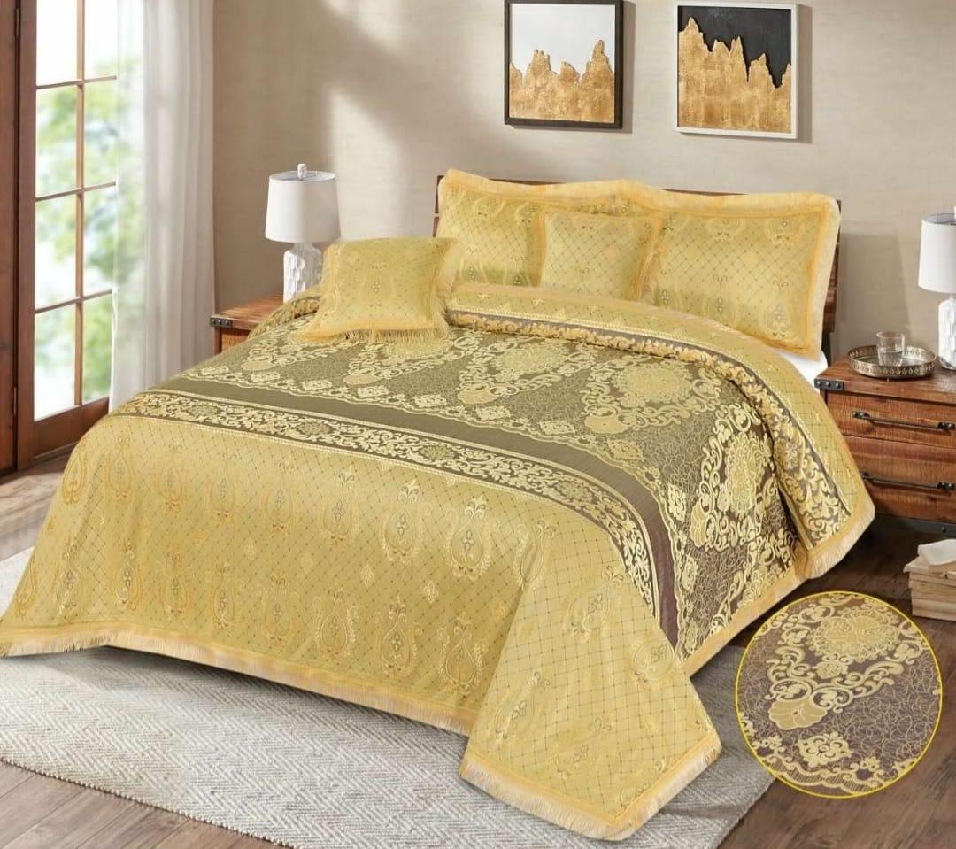 5pcs Bed Spread (Jacquard) - Scented Whiispers