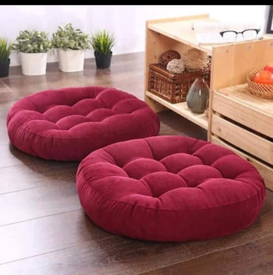 Floor Cushion valvet pair - Scented Whiispers