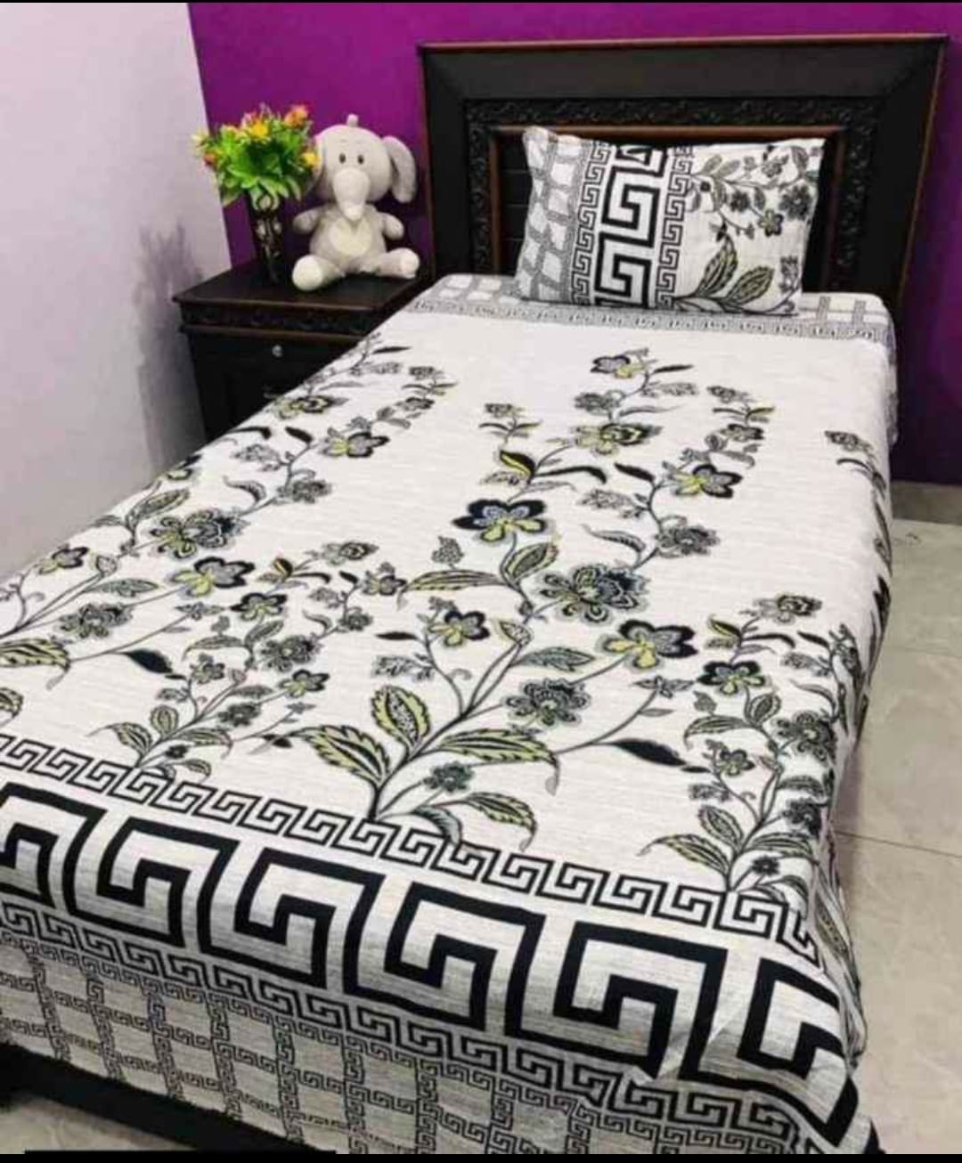 Single Bed Sheet Pair - Scented Whiispers