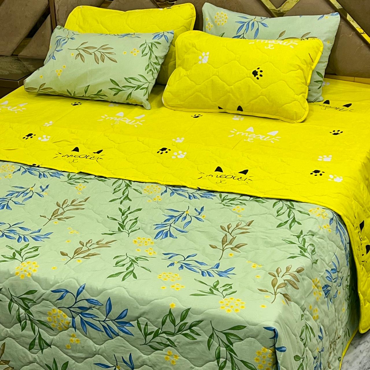 7 Pieces Comforter Set (Pure Cotton) - Scented Whiispers