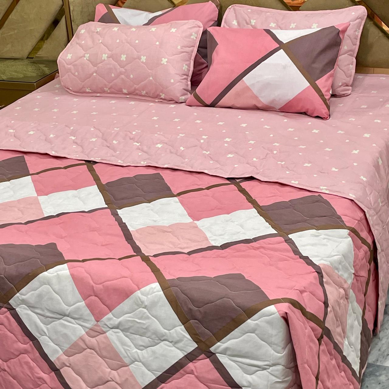 7 Pieces Comforter Set (Pure Cotton) - Scented Whiispers