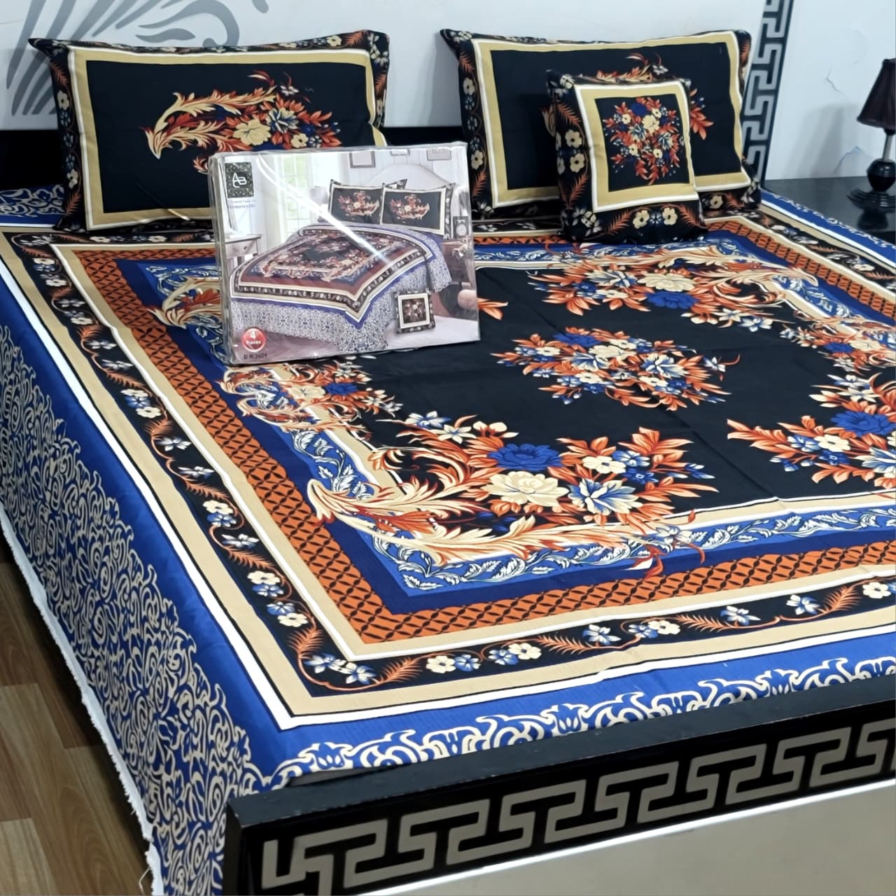 4pcs Bed Sheet Digital Print