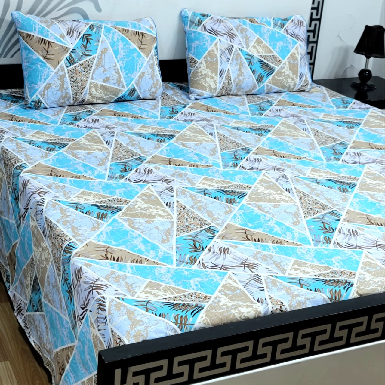 3pcs Bed Sheet Crystal Cotton