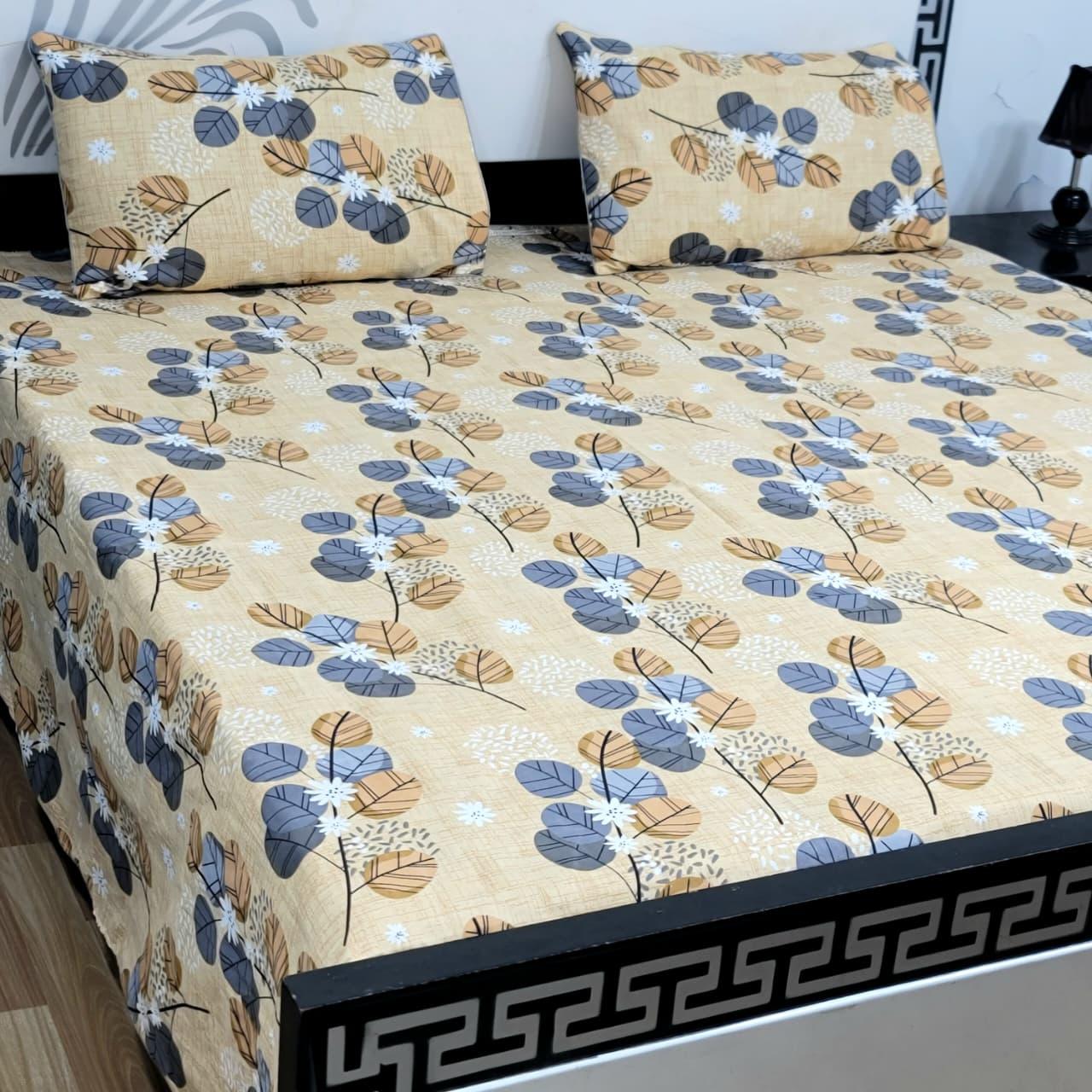 3pcs Bed Sheet Crystal Cotton