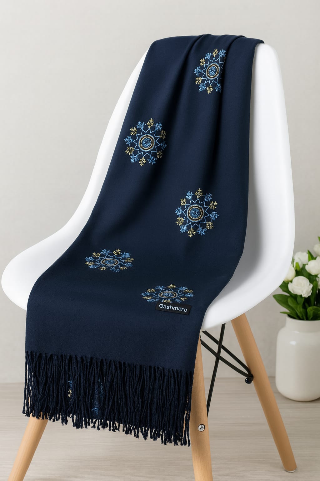 Ladies Cashmere Wool Shawl