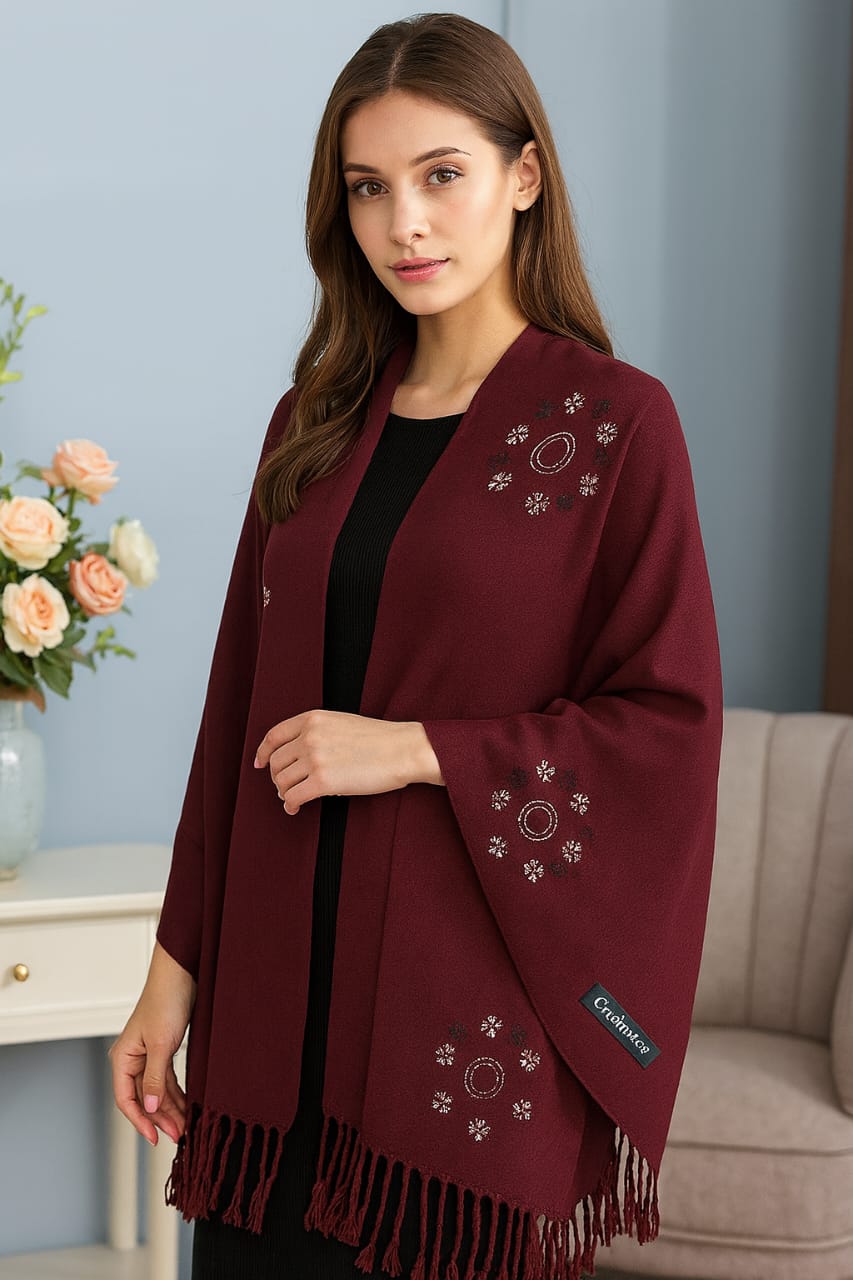 Ladies Cashmere Wool Shawl