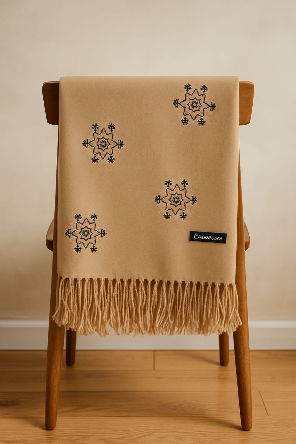 Ladies Cashmere Wool Shawl