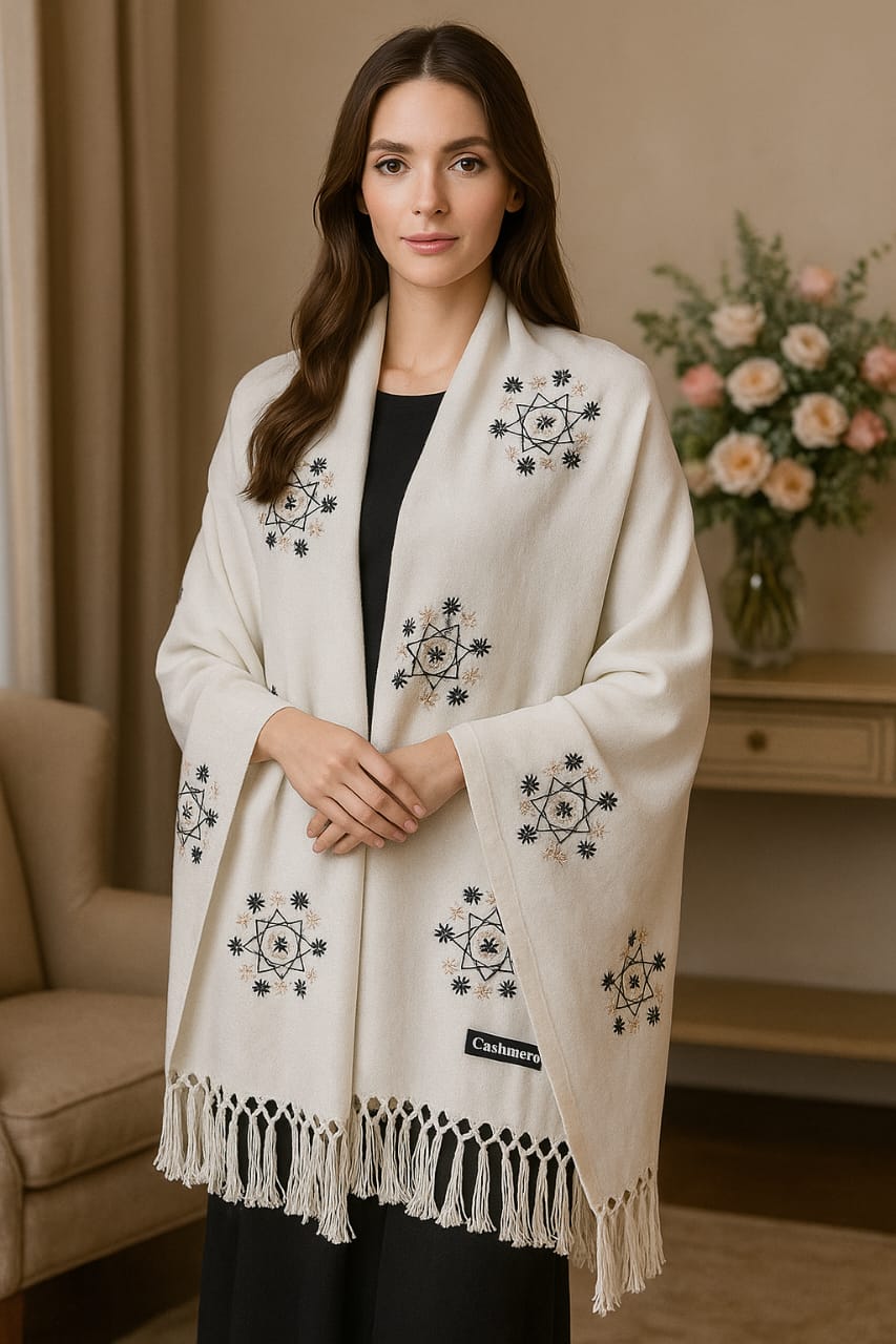 Ladies Cashmere Wool Shawl