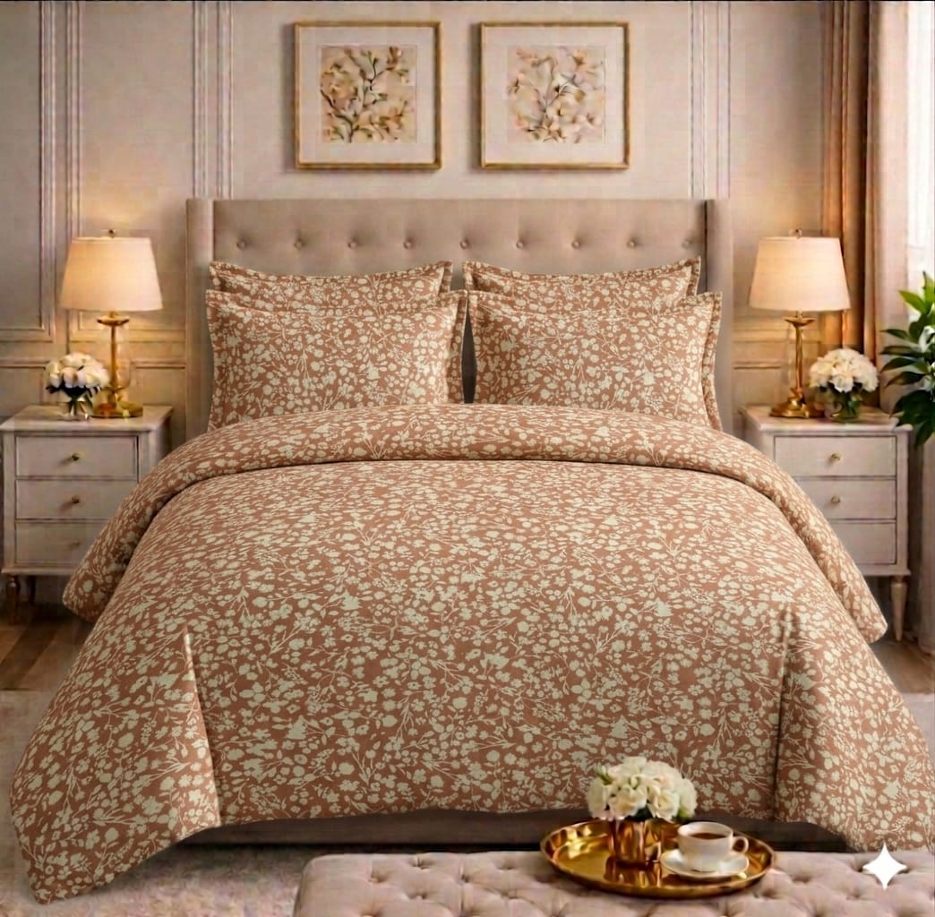 6pcs Comforter Set (Pure Cotton Stuff)
