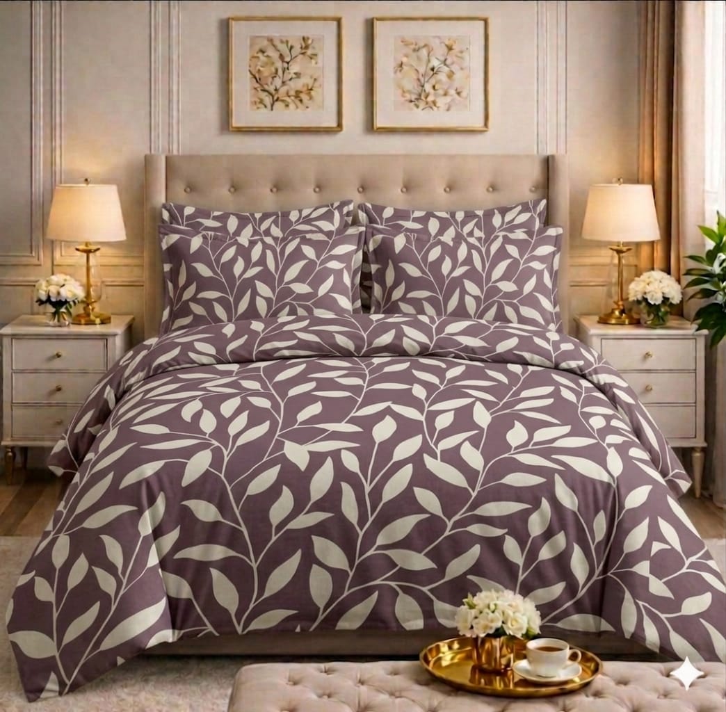 6pcs Comforter Set (Pure Cotton Stuff)