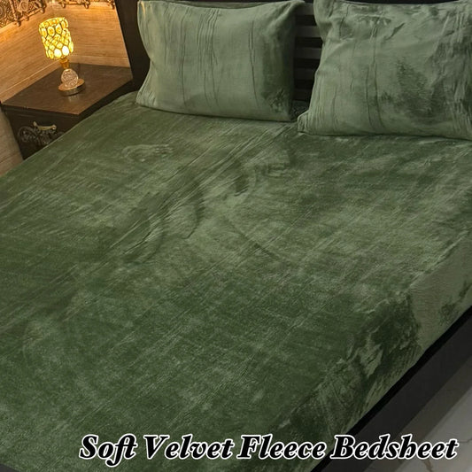 3pcs Bed Sheet velvet fleece