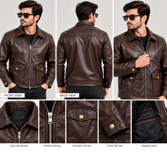 Men’s Leatherite Jacket