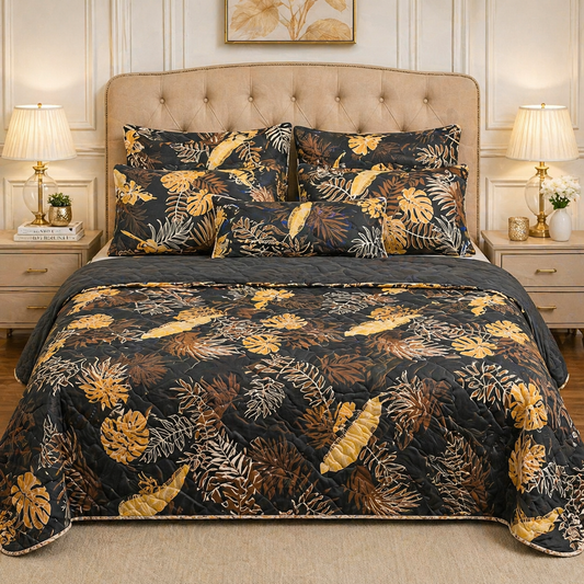 6pcs Comforter Set (Pure Cotton Stuff)