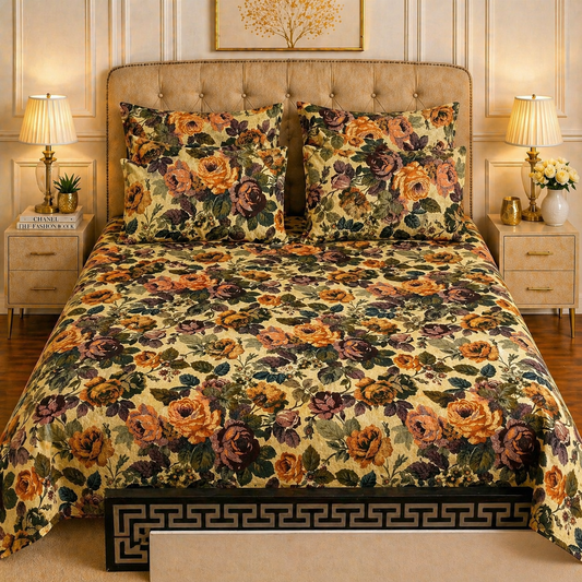 5pcs bed sheets (bed sheet+4pillow case)