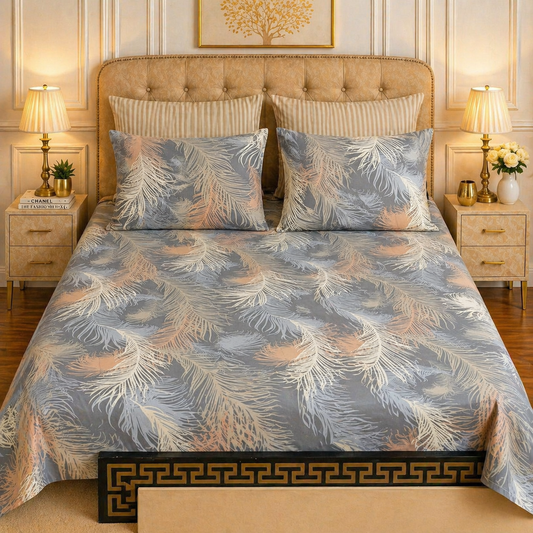 5pcs bed sheets (bed sheet+4pillow case)
