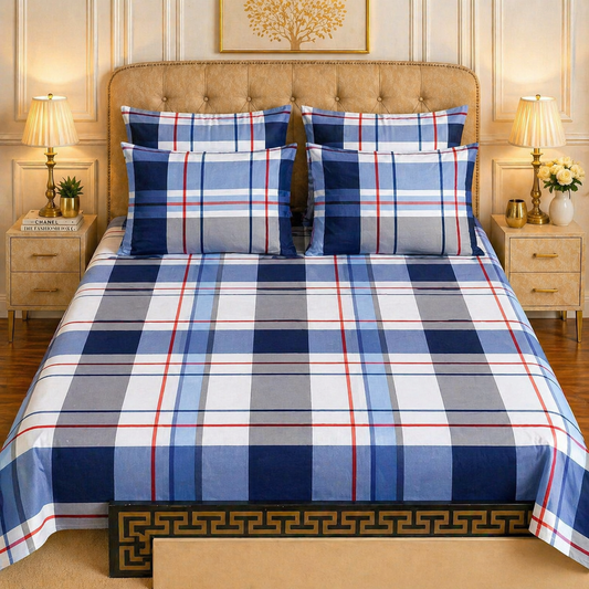 5pcs bed sheets (bed sheet+4pillow case)