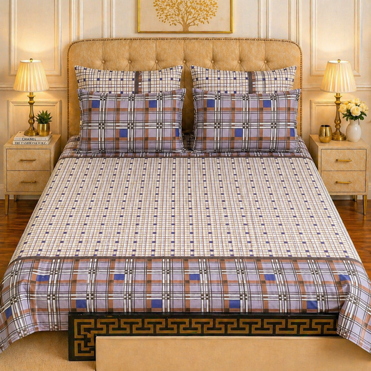 5pcs bed sheets (bed sheet+4pillow case)