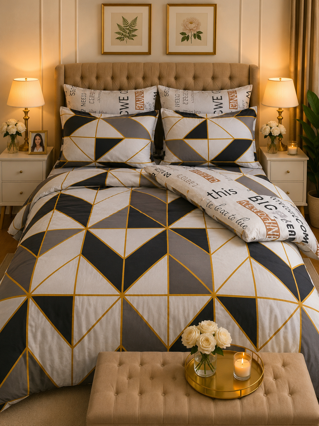 6pcs Premium Pure Cotton Quilt Collection