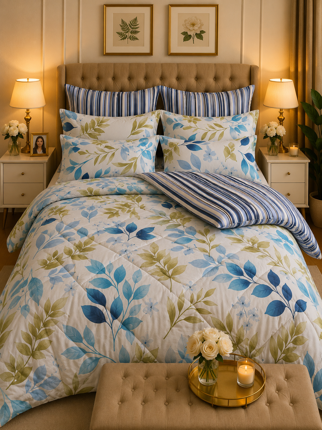 6pcs Premium Pure Cotton Quilt Collection