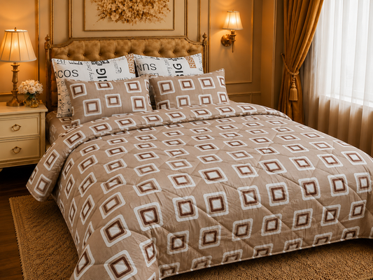6pcs Premium Pure Cotton Quilt Collection