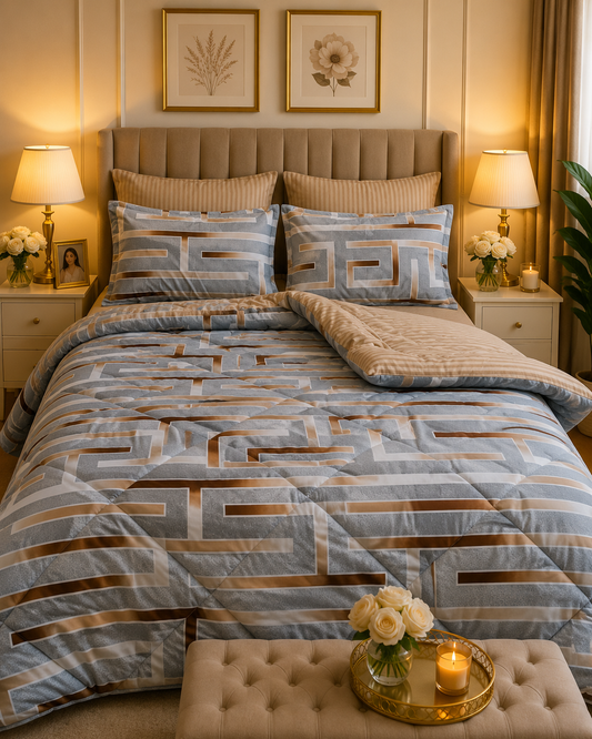 6pcs Premium Pure Cotton Quilt Collection
