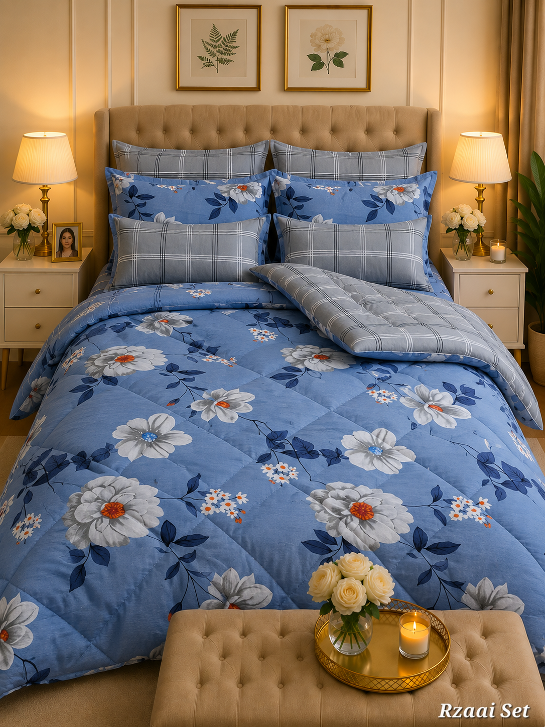 6pcs Premium Pure Cotton Quilt Collection