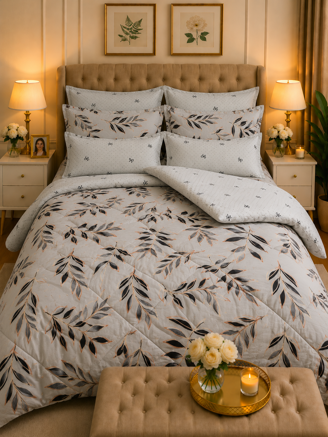 6pcs Premium Pure Cotton Quilt Collection