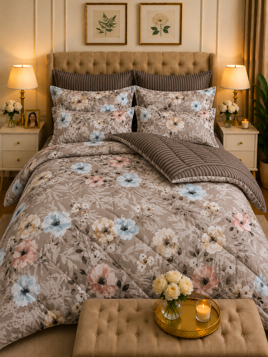 6pcs Premium Pure Cotton Quilt Collection