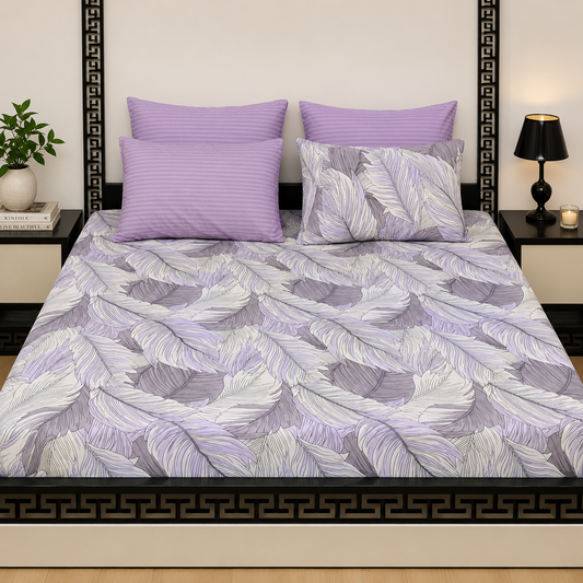 5pcs bed sheets (bed sheet+4pillow case)