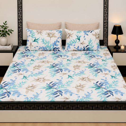 5pcs bed sheets (bed sheet+4pillow case)