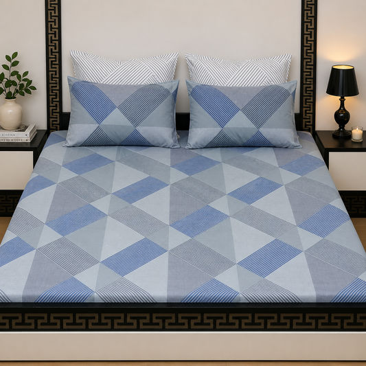 5pcs bed sheets (bed sheet+4pillow case)
