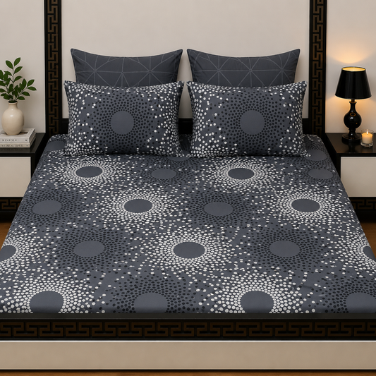 5pcs bed sheets (bed sheet+4pillow case)