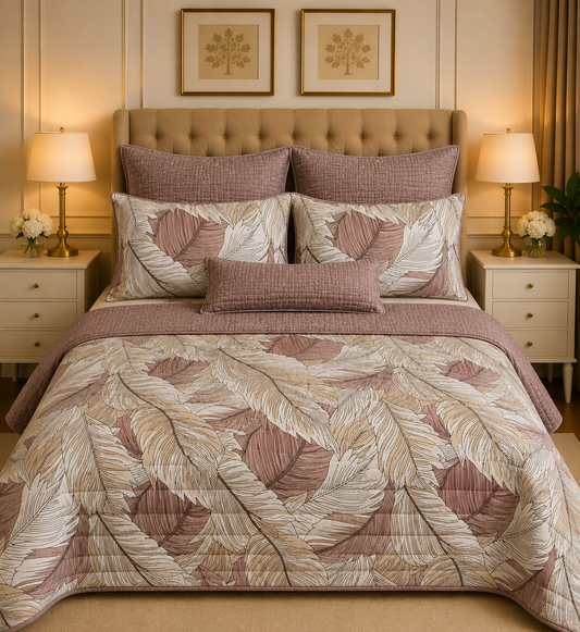 6pcs Comforter Set (Pure Cotton Stuff
