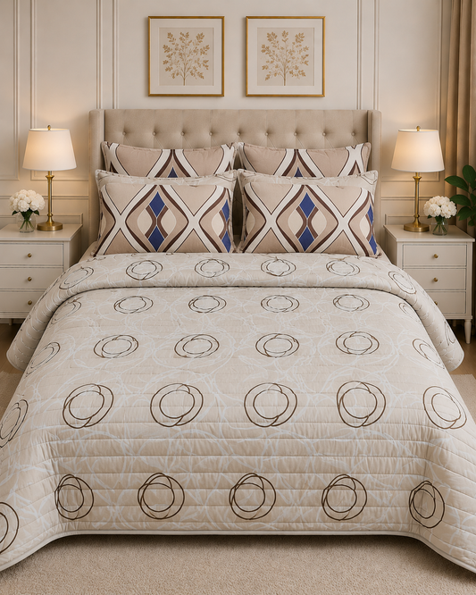 6pcs Comforter Set (Pure Cotton Stuff
