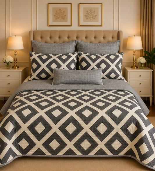 6pcs Comforter Set (Pure Cotton Stuff)