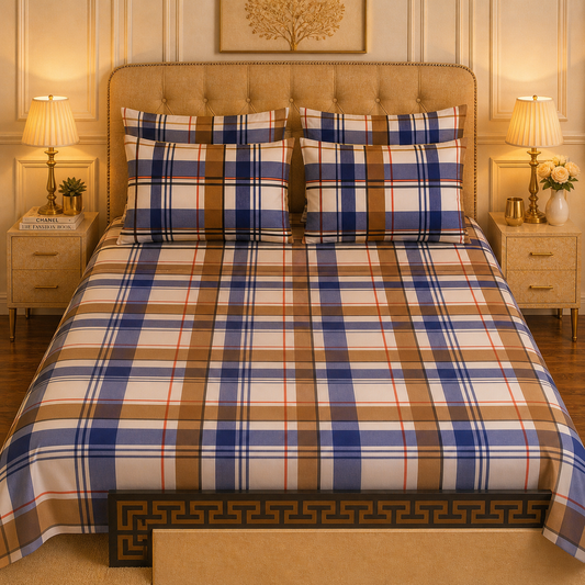 5pcs bed sheets (bed sheet+4pillow case)