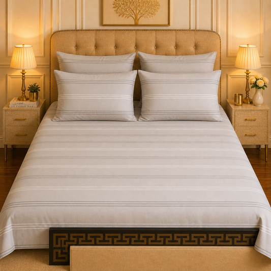 5pcs bed sheets (bed sheet+4pillow case)