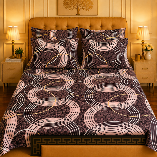 5pcs bed sheets (bed sheet+4pillow case)