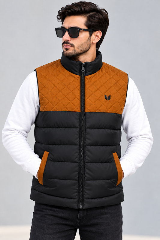 Men’s Hooded Sleeveless Puffer Vest