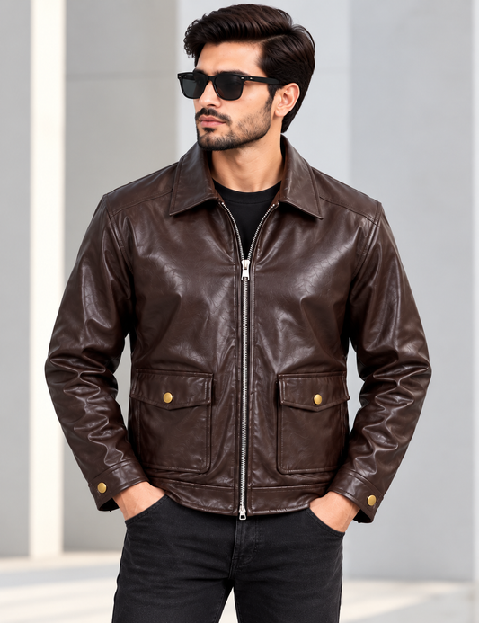 Men’s Leatherite Jacket