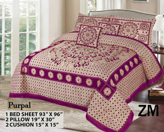 5pcs Bed Spread (Jacquard) - Scented Whiispers