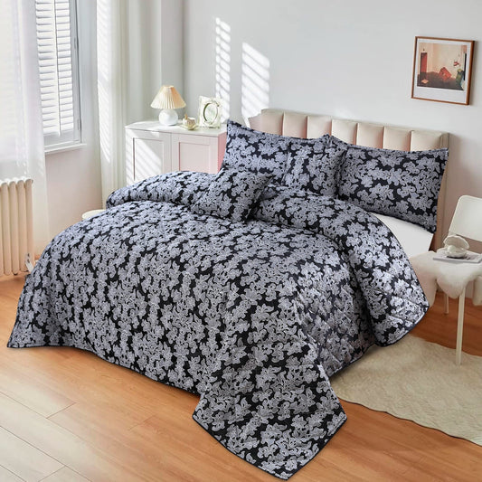 5pcs Bed Spread (Palachi Jacquard) - Scented Whiispers
