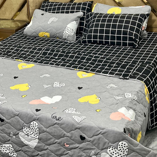 7 Pieces Comforter Set (Pure Cotton) - Scented Whiispers