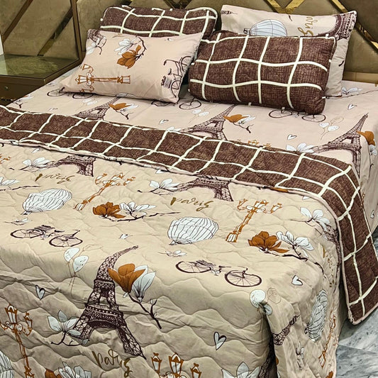 7 Pieces Comforter Set (Pure Cotton) - Scented Whiispers