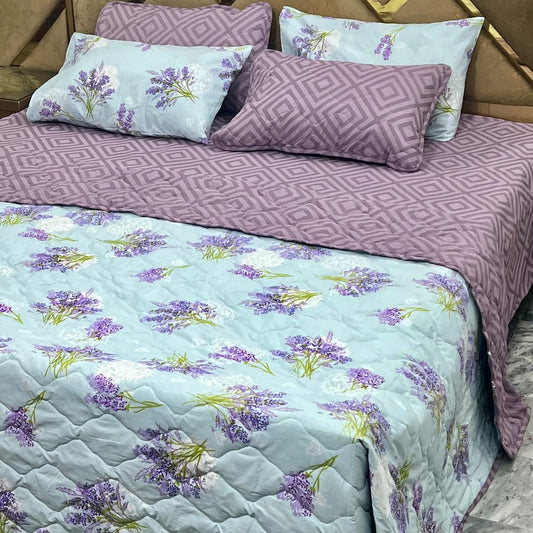 7 Pieces Comforter Set (Pure Cotton) - Scented Whiispers