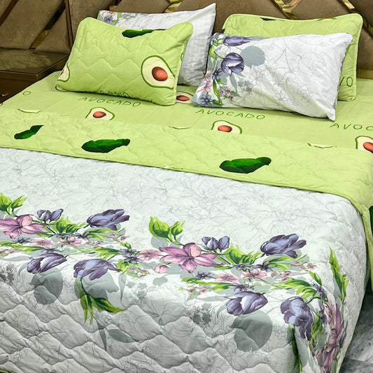 7 Pieces Comforter Set (Pure Cotton) - Scented Whiispers
