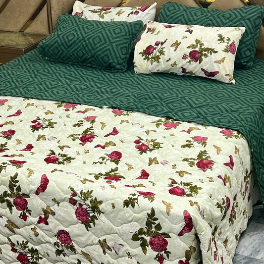 7 Pieces Comforter Set (Pure Cotton) - Scented Whiispers